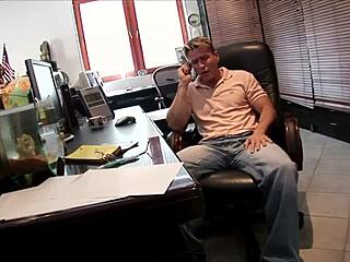 A vicious big tits maid revenges boss with bent over anal assfucking