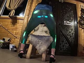 i crave deep throating cock with cum play on my shiny cameltoe