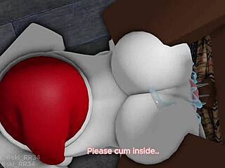 Redhead slut's secret craving for monster BBC