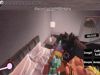 rich cnp slut drains rich boy's cum hard - roblox