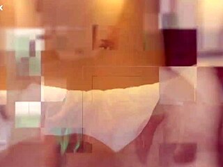 Teen Student Plugs Her Tight Ass in College Uniform Tease