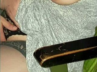 gangbanged in x cinema... husband watches men fuck me part 3