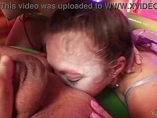 Gia Teaser's Anal Circus Threesome: Clown Dildo Rimjobs And Pussy Licks.