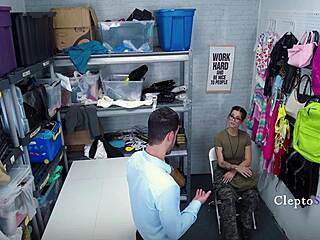 curvy latina thief punished with cock shots from burglar