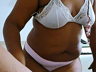 Stepson's delicious cock treats mommy in taboo interracial homemade play