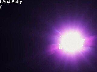 chanel kiss... uh vibrates to orgasm close-up dildo fingering mess