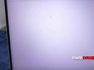 Blonde Taylor rides stepson cock while eyeing stepdaughter's porn mess