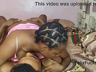 my heart races watching ebony teen ride big cock till cum drips off ass