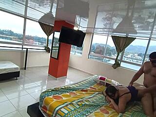 Boss Wife Shares Hotel Bed Gets Deep Creampie