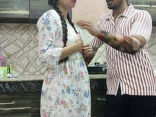 Desi Jija Sali Kitchen Romance Dirty Hindi Talk Hardcore Pussy Pounding Cum