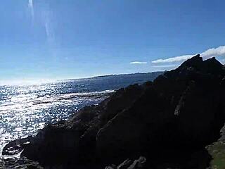 nice ass african nudist prostitute on beach