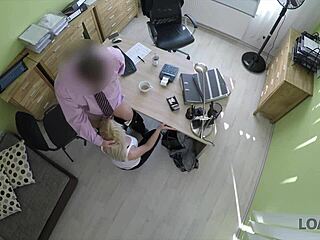 loan4k dude pounds czech teen's tight pussy for cash approval