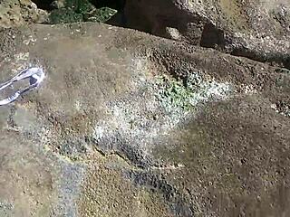 nice ass african nudist prostitute on beach