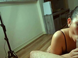 Fishnet Asian Big Ass Rides Cock, Deepthroats Cum Pov.