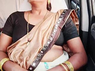 saree girl car dirty talk