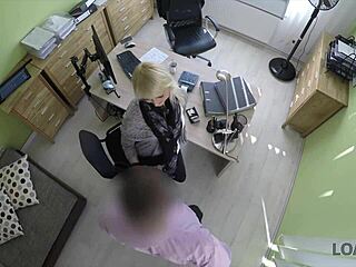 loan4k dude pounds czech teen's tight pussy for cash approval