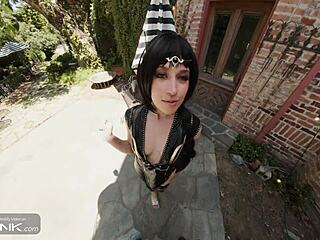 shadowheart brunette vr conk cosplay moans fucking cums hard pov parody!