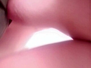 Curvy ebony girlfriend takes big black cock cowgirl doggystyle missionary fat tits