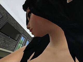 Selena Gomez rides POV sex tape on sofa