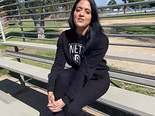 yolanda yamz wants rome major's monster cock pounding her curvy tits and wet pussy outdoors?