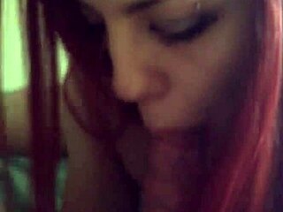 Redhead Pornstar Blowjob Handjob Cum Explosion!