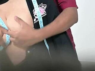 Hijab Lady's Big Ass Measured as Tailor Sneaks Hard Poke