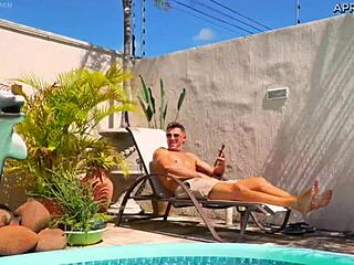 they fuck my dirty ass to mouth at the pool then cum on face for me to swallow?