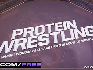 Bianca and Venus tease topless with abs worship and belly punch play