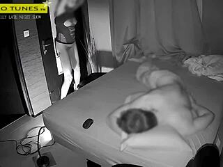 Mature Wife Gloryhole Fucks Fans Before Napping Husband