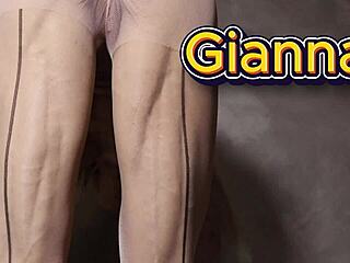 Pantyhose milf tempts with tight curves 👠 every ass worship inch begging your touch 😏💋