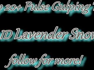 Ultra goth bimbo slut endures extreme deepthroat facefuck throat cum