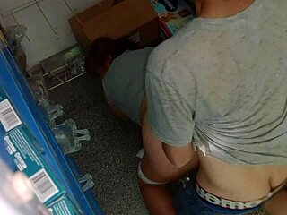 passionate night unfolds intimately in the medicine storeroom