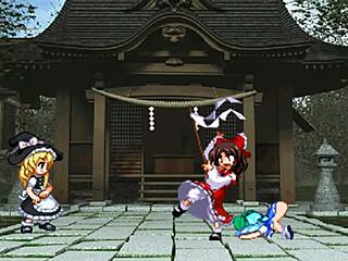 sanae pounds cirno silly in hilarious touhou parody fuckfest 😂🍑💦