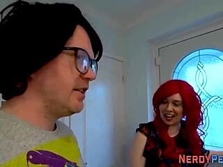 tricked british newbie strokes cock first time on cam