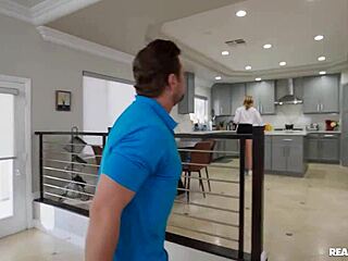 maid chokes on deepthroat cumshot after dirty face fucking reality kings