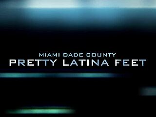 latina toes wrap monster bbc for intense california footjob fetish