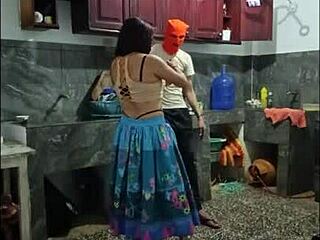 Curvy Latina Student Shakes Huge Ass Without a Single Touch