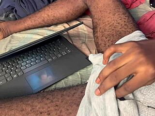 Watching My Skinny Girlfriend's Homemade Vid While Pounding My Big Natural Tits Pussy Toy?