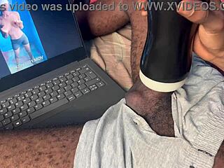Watching My Skinny Girlfriend's Homemade Vid While Pounding My Big Natural Tits Pussy Toy?