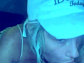 YOUNG WHORE Deepthroats Then Bends Over For Bareback Fuck And Cum In Mouth OUTDOOR!