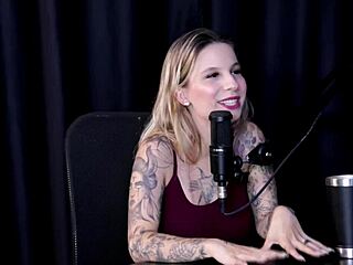 Naty varga's hottest fire cast moments with baby fire on sheer red webcam