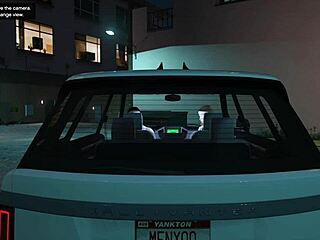 GTA 5 Hooker Lady Delivers Car Sex Service
