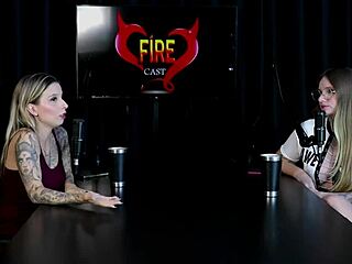 Naty varga's hottest fire cast moments with baby fire on sheer red webcam