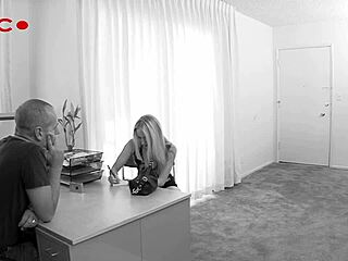 tiny blonde kendi struggles with massive white monster cock pov