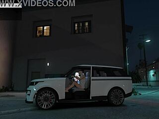 GTA 5 Hooker Lady Delivers Car Sex Service