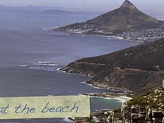 Ebony dominatrix mistress April unleashes fresh warm pee on homemade outdoor toilet slave in electro bdsm massage