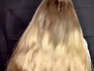 stepmom lets me cum close-up on her long shaved hair no complaints