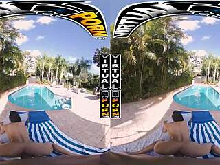 petite babe takes big black cock cum in eden garden nature