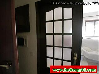 horny portuguese latina babe teases colleague in lingerie heels