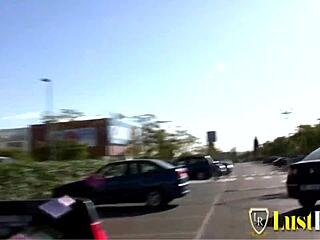 Milf big tits pickup shopping fuck